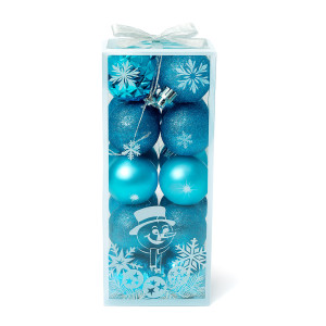 Snowflake Blue Assorted Baubles